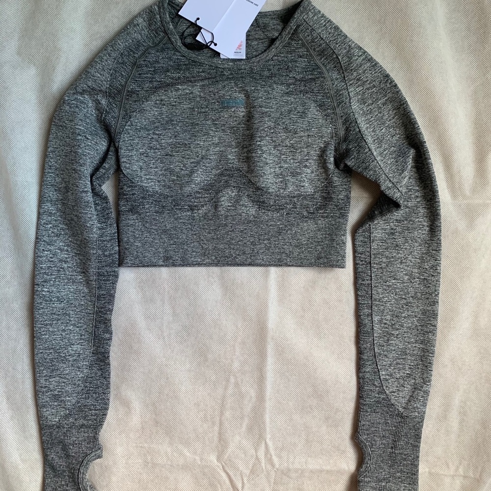 Gymshark Vital Seamless Long Sleeve Crop Top